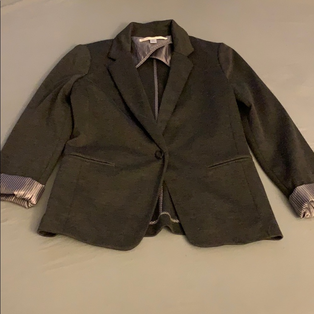 Charcoal blazer